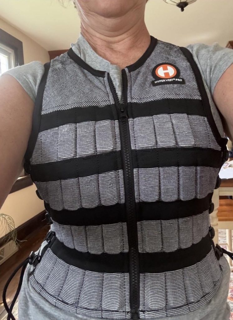 Weighted vests have become a popular fitness tool. There are several styles available, including vests with pockets for inserting weights.